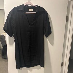 Dissh Black Short Sleeve Dress